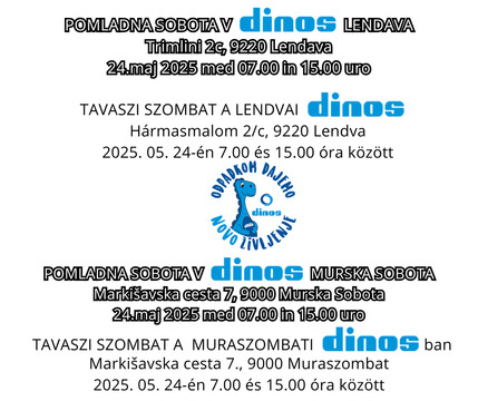 pomladna sobota dinos
